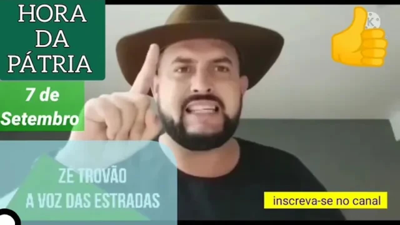 ZÉ TROVÃO PROCURADO MANDOU NOVO RECADO AO POVO PATRIOTA.