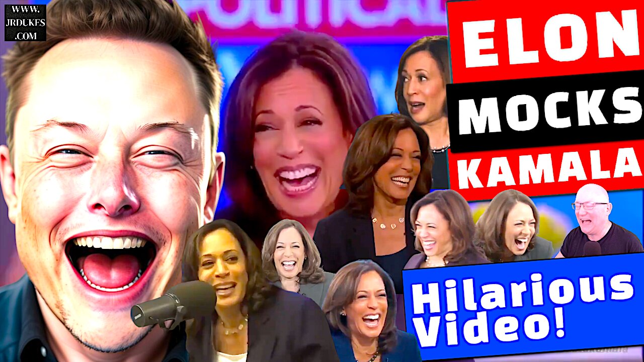 ELON MUSK BREAKS THE INTERNET WITH THIS KAMALA HARRIS VIDEO! 😂🔥