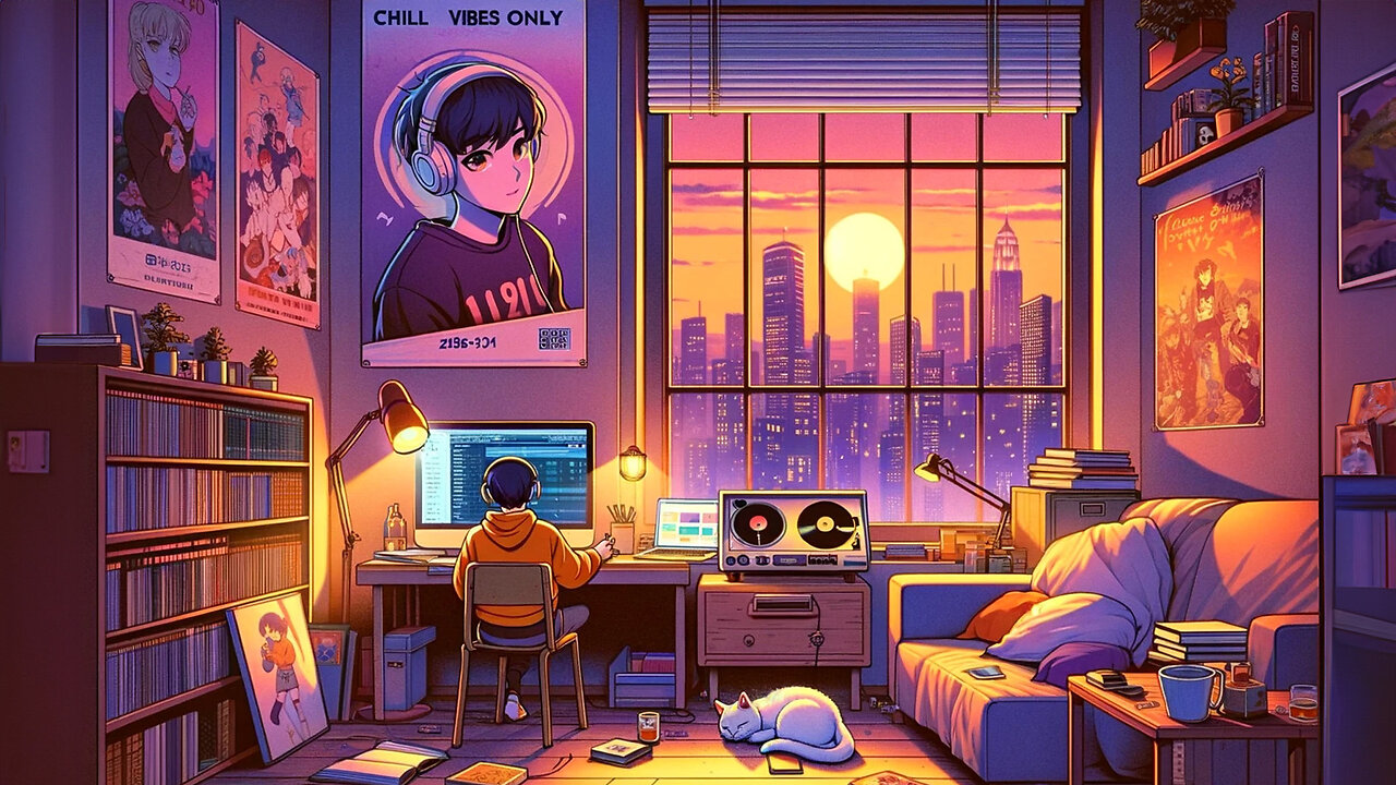 Chill Vibes Only 📚☕ The Best Lofi Study and Relaxation Mix