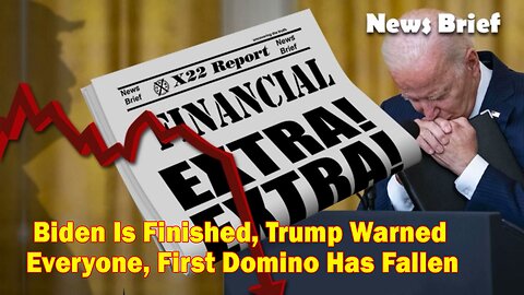 X22 Report - Ep. 3018a - Biden Is Finished, Trump Warned Everyone, First Domino Has Fallen