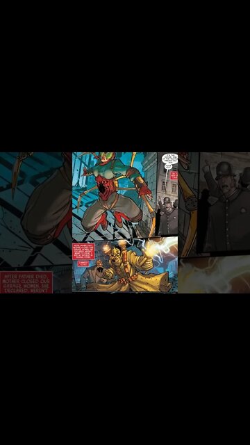 ¿Quién es Lady Spider? Steam-Punk May Reilly | Tierra 803 Spiderverse #shorts #spiderverse #marvel