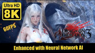 Drakengard 3 Opening 8K 60 FPS (Remastered with Neural Network AI)