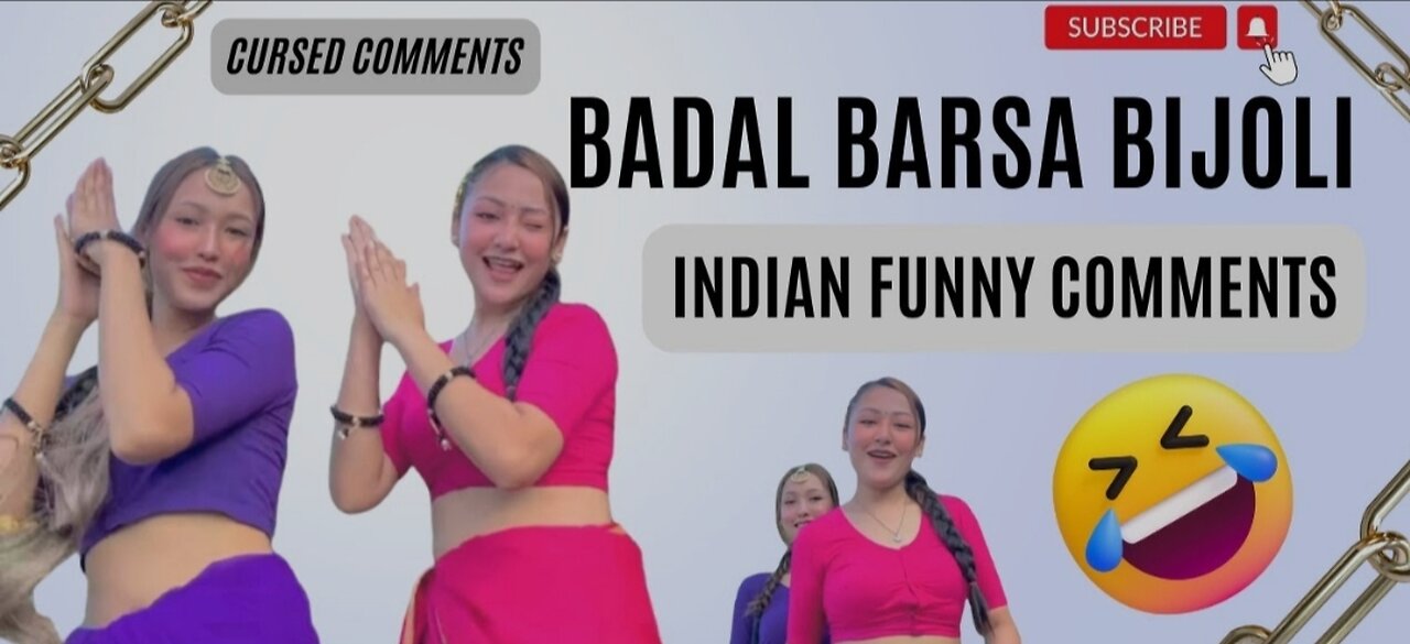 Badal Barsa Bijuli Sawan Ko Pani | Indian Funny Comment | Cursed Comment | Funny Reactions