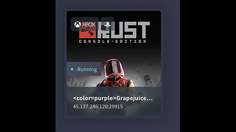 rust console eddition. serv Grapejuicebox 3x