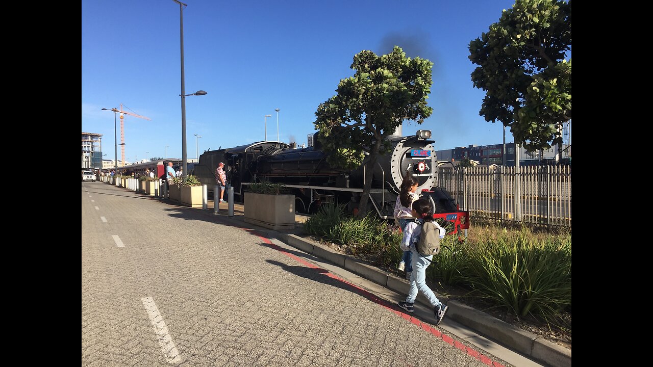 Train Trip on a steam locomotive