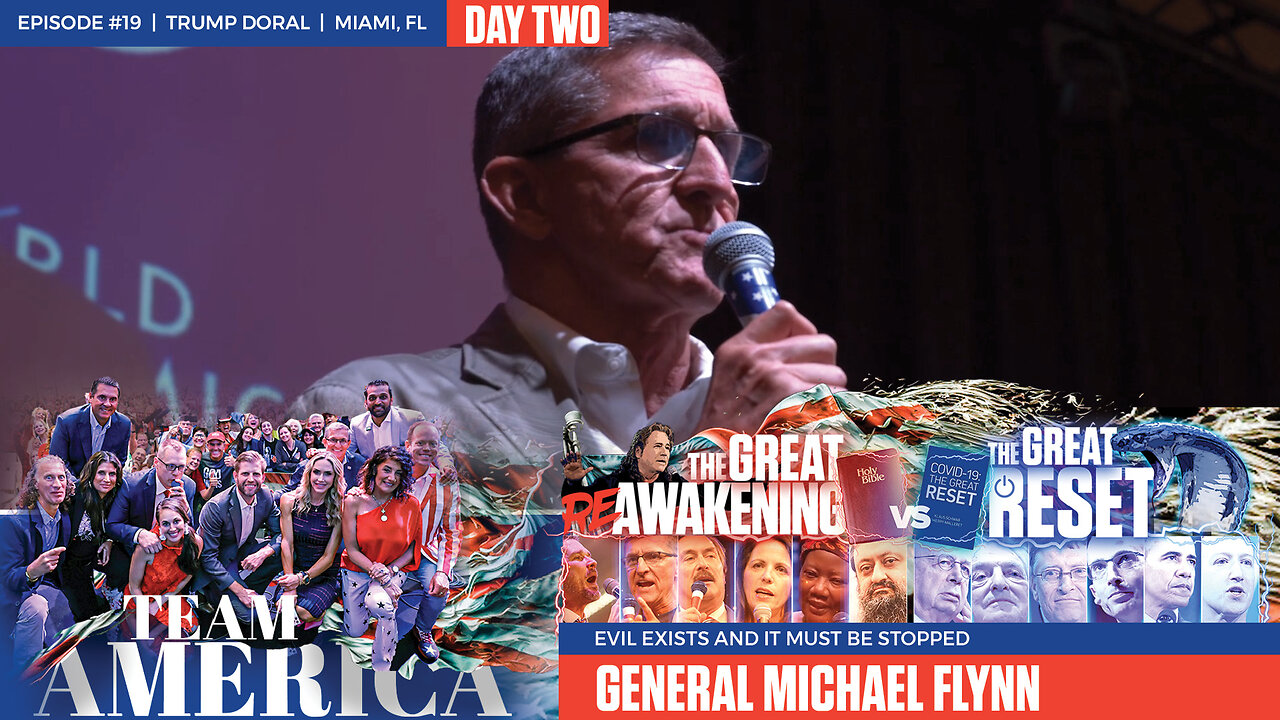 ReAwaken America Tour | General Flynn Leads Us In the Pledge of Allegiance