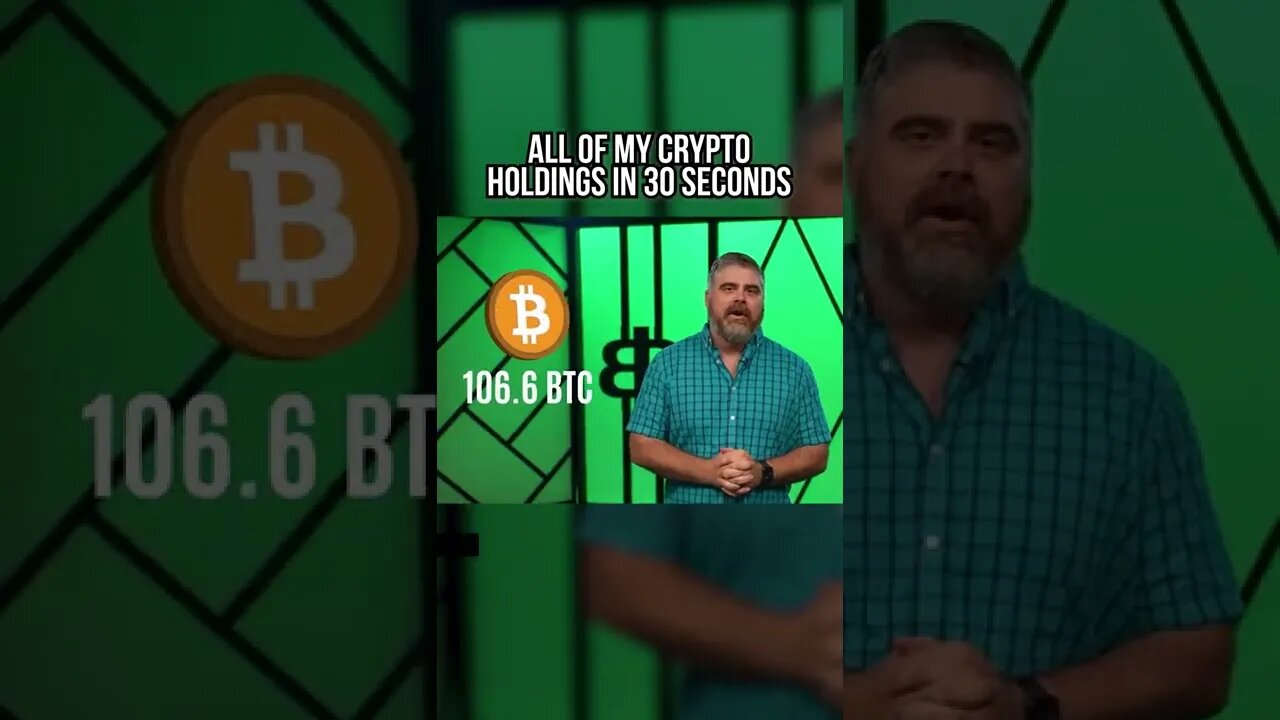 ALL OF MY CRYPTO HOLDINGS IN 30 SECONDS