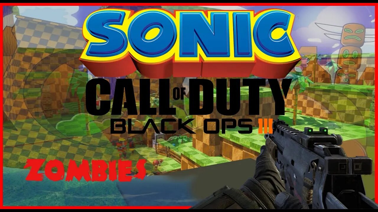 Sonic the Hedge Hog custom zombies gameplay