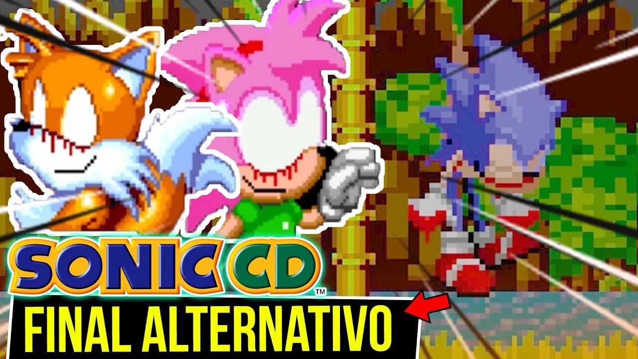 Sonic tem um FINAL TRISTE | Sonic CD ALTERNATIVE ENDING #shorts