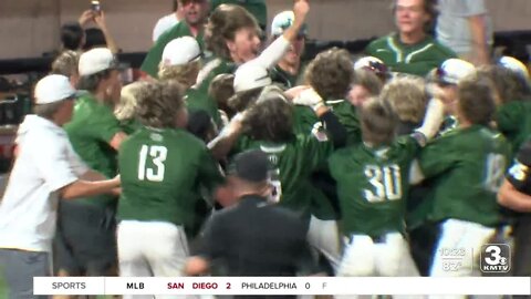 Millard West Wins State Baseball in Walk-Off Fashion