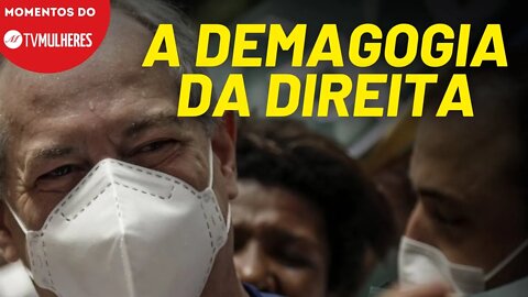 Golpistas fazem demagogia na manifestação | Momentos do TV Mulheres