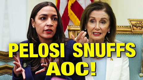 Pelosi SHIVS AOC In House Leadership Vote!