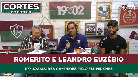 ROMERITO E LEANDRO EUZÉBIO FALAM SOBRE SUAS CONQUISTAS E PHILL COMANDA A TORCIDA NO MARACANÃ!