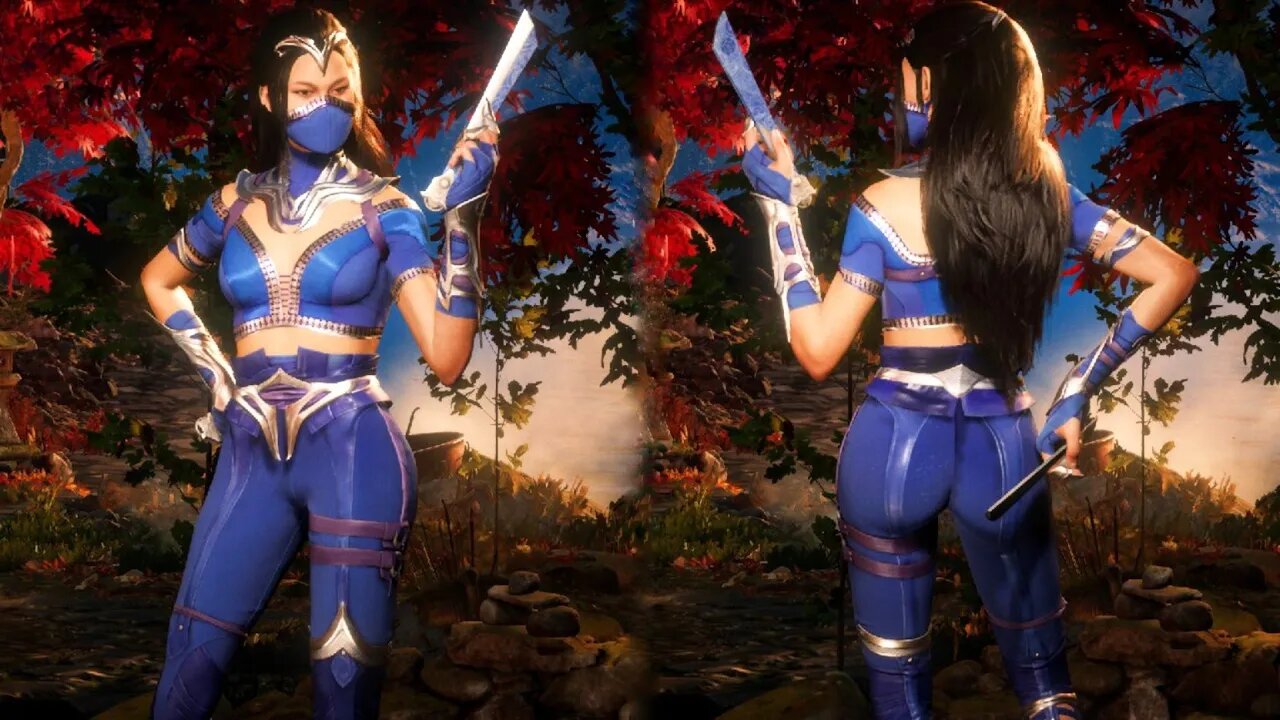 Kitana Outfit Without Skirt - Mortal Kombat 1