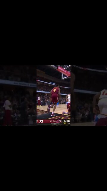 Evan Mobley REJECTS Hunter at the RIM!😳 #shorts