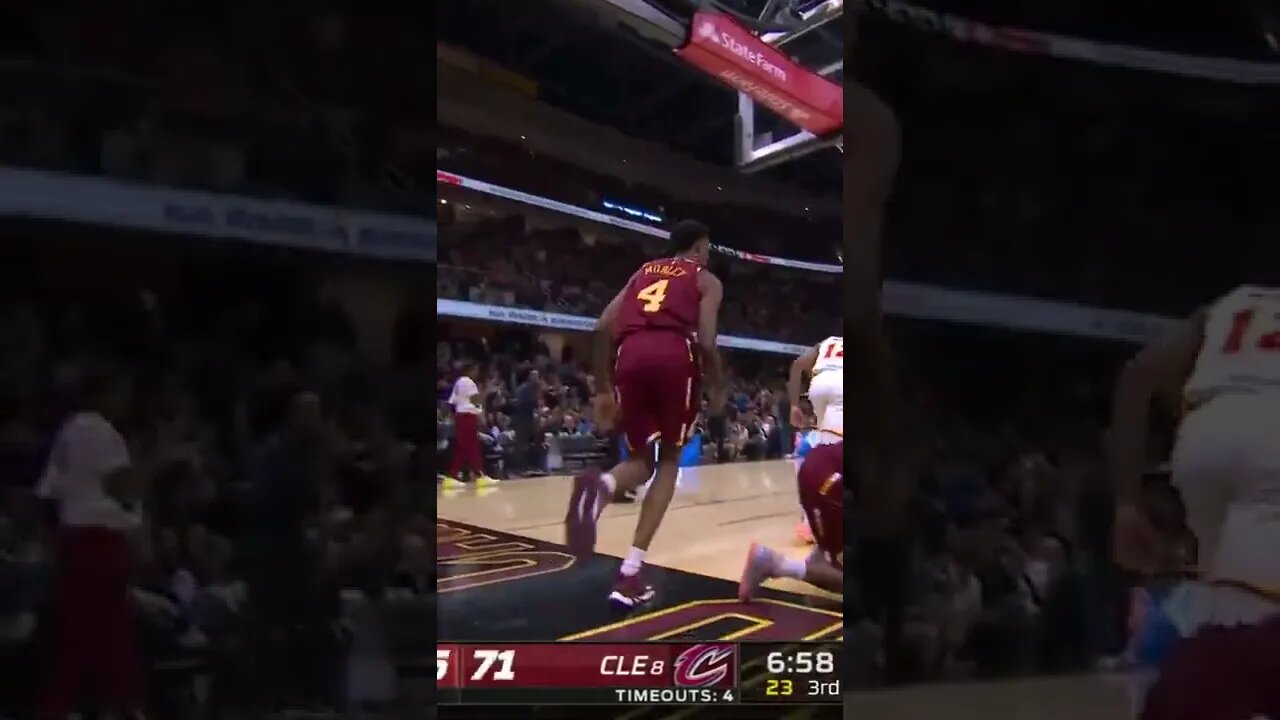 Evan Mobley REJECTS Hunter at the RIM!😳 #shorts