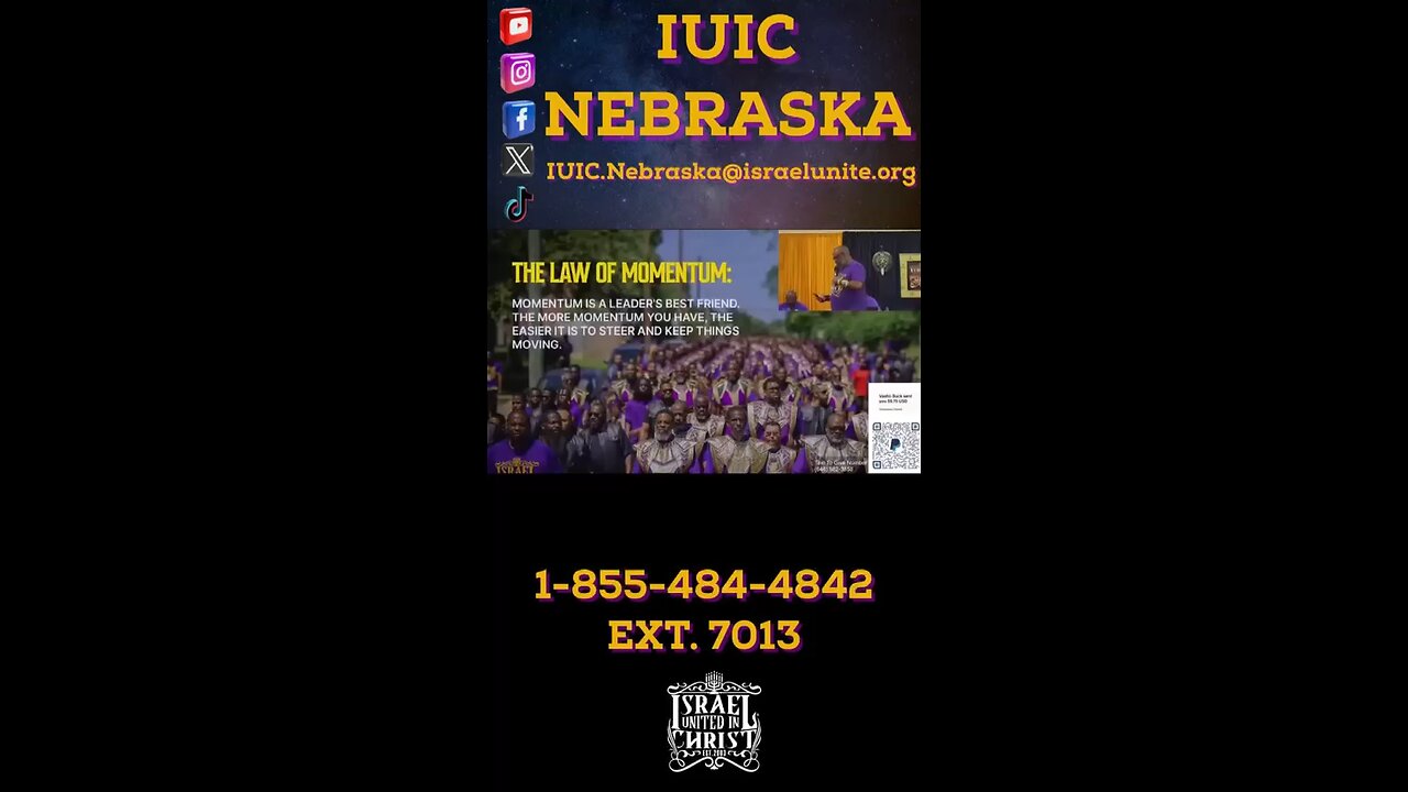#IUIC #israelunitedinchrist #nathanyel7 #IUICNE #nebraska #Slavery #Prophecy #BHM365 #Blackhistory