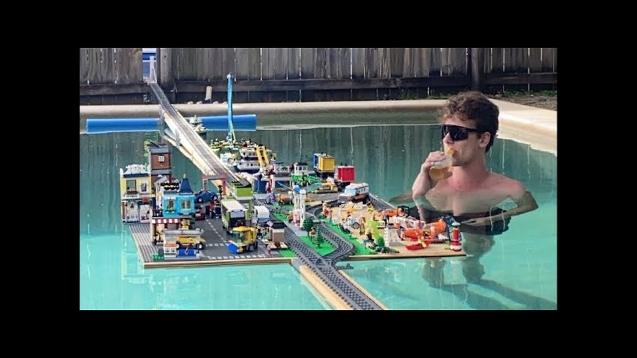 Lego Garden Train Set Ride