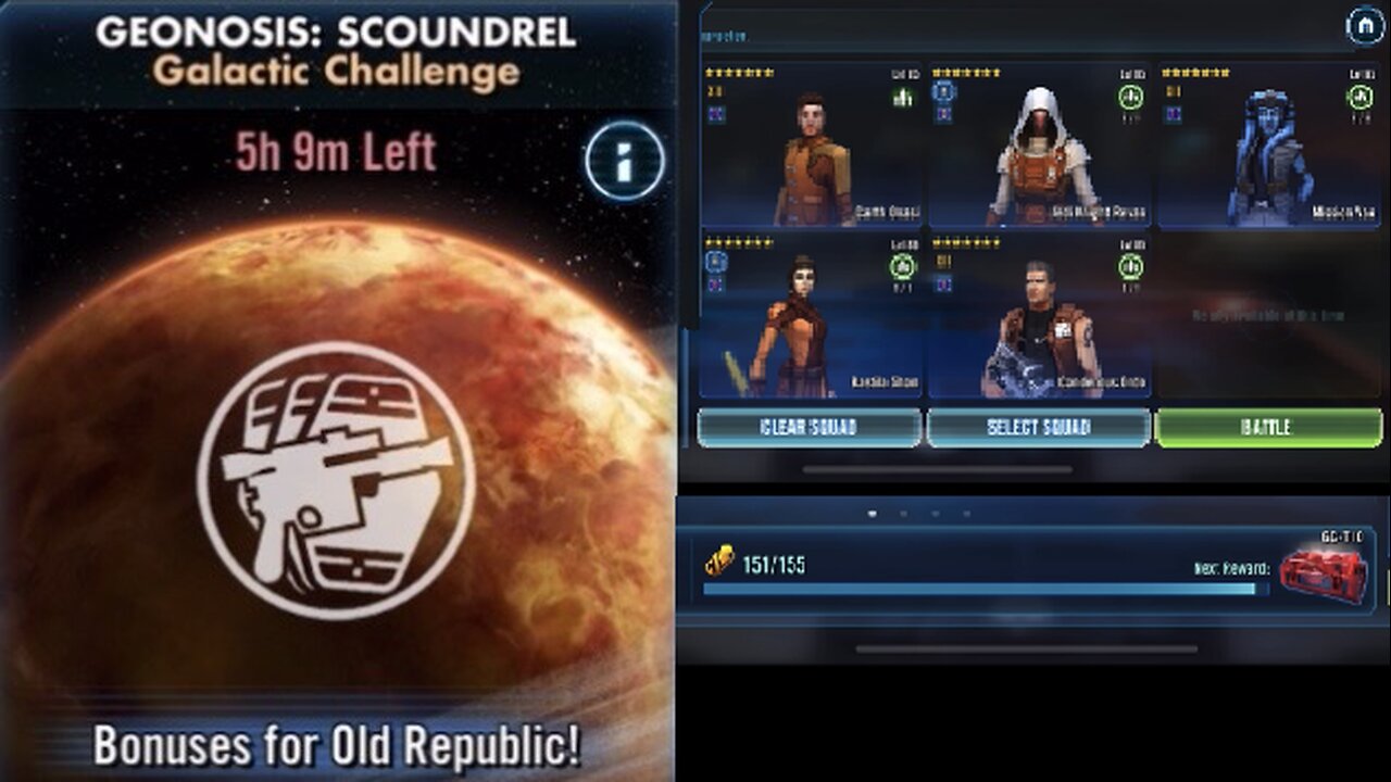 Galactic Challenge Recap: Geonosis Scoundrel, Bonus for Old Republic | Kind of Simple!