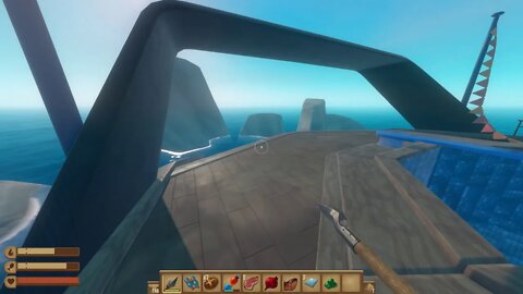 Raft Escapades into the luxury derilict