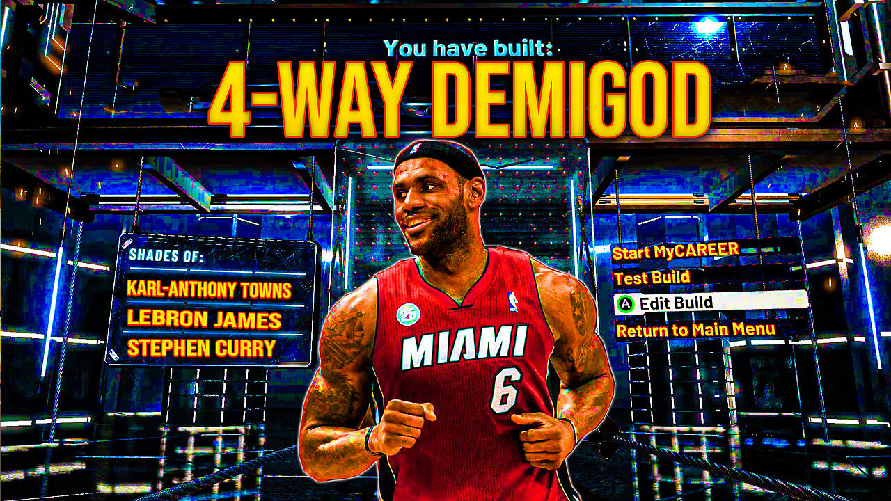 NEW 4-WAY DEMIGOD BUILD IN NBA 2K23 NEXT GEN!