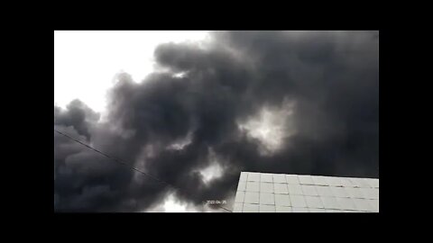 The fire at the oil depot in Bryansk has not yet been extinguished!
