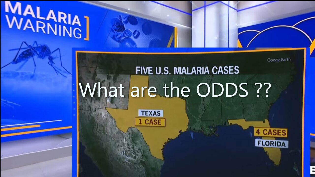 CDC warning over malaria cases in Florida, Texas