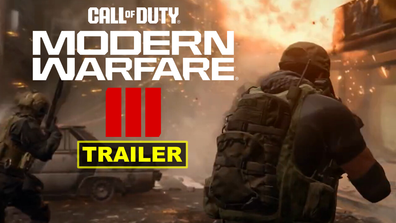 Call of Duty Modern Warfare 3 - Official Preorder Game Overview Trailer