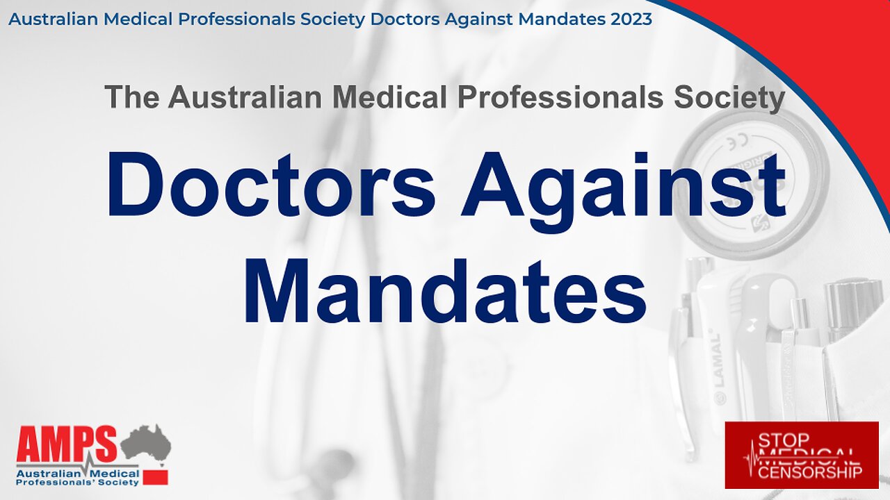 Doctors Against Mandates - Morayfield - 29 April 2023