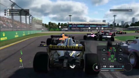 F1 2018 game play on pc.