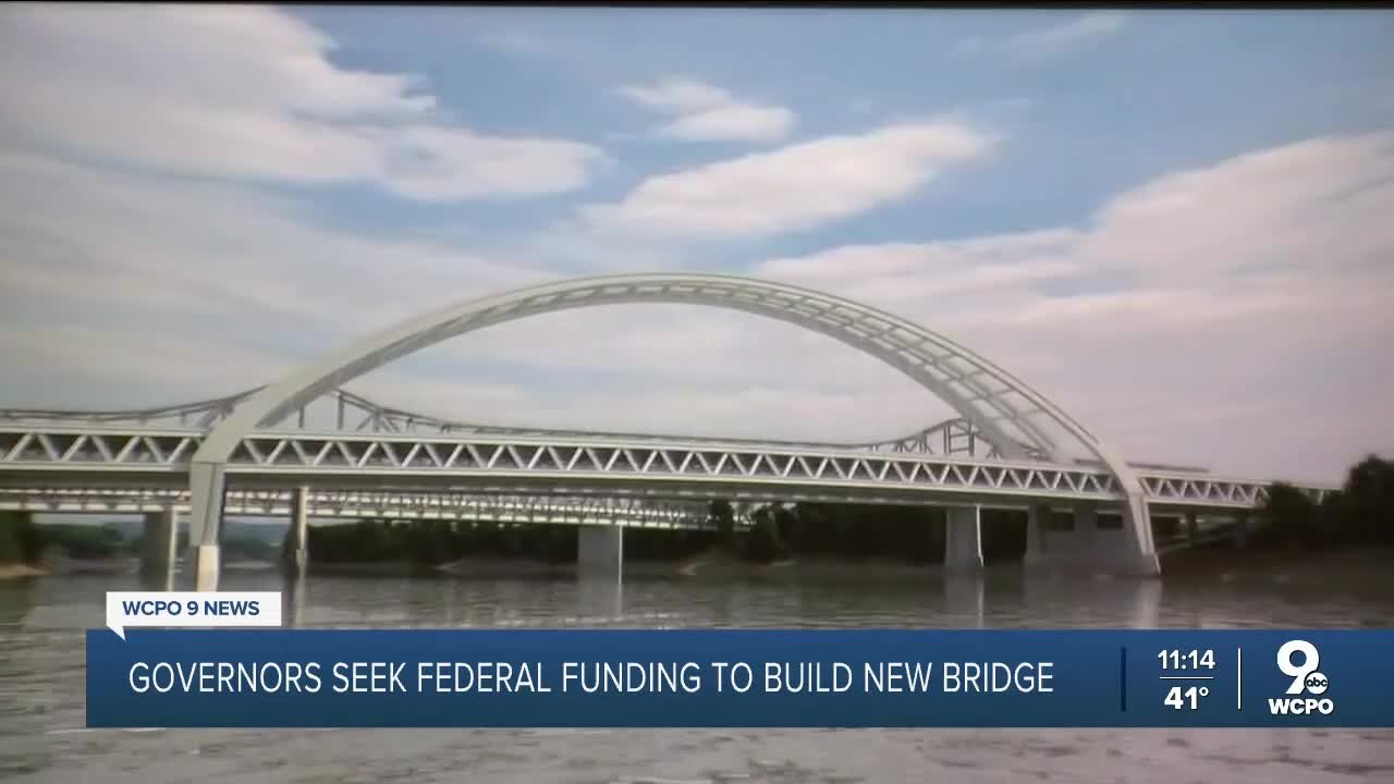 Ohio, Kentucky governors seek funding to build new bridge