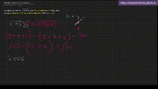 Number Sense (2): Problem 2