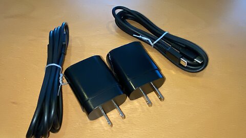 UnBoXing Type C Charger 2Pack 25W PD USB Wall Charger Super Fast Charging Block 6ft Cable Cord Phone