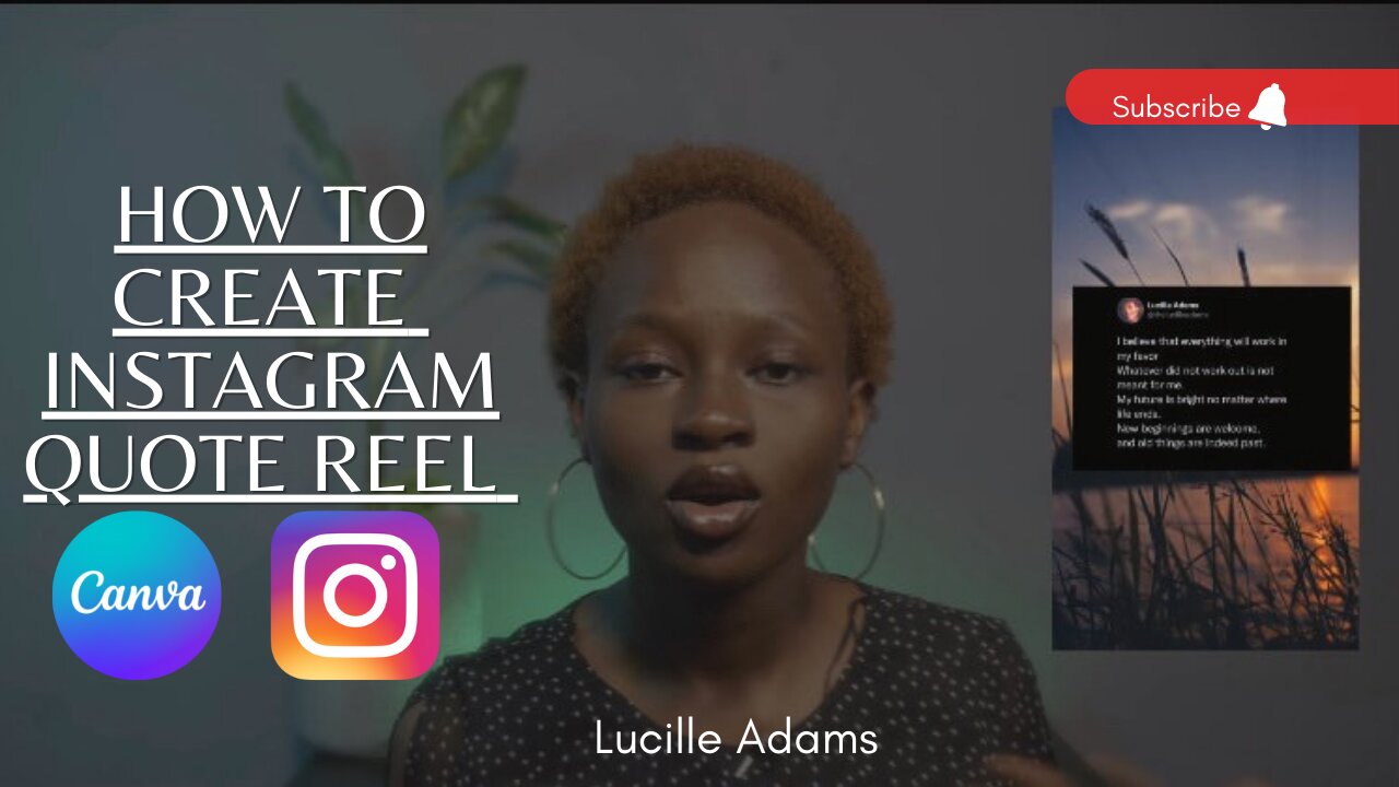 Instagram Quote Reel ||Very Easy Way To Create Instagram Quote Reel