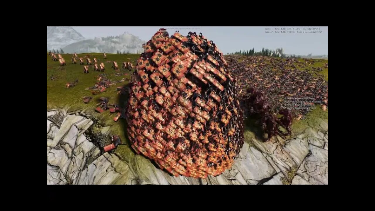 1000000 Romans Vs 1000 Trolls