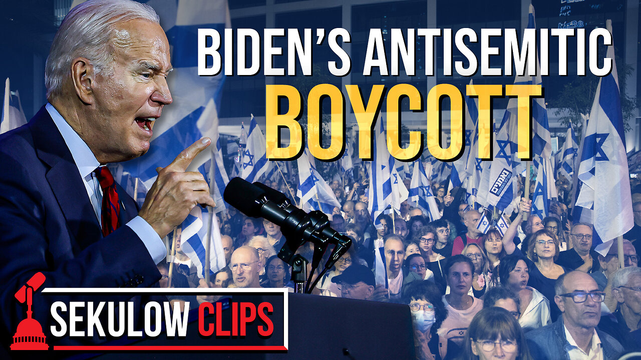 The Biden Administration Boycotts Scientific Cooperation with Jews in Israel