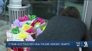 How a girl named Ellory touches health care heroes' hearts