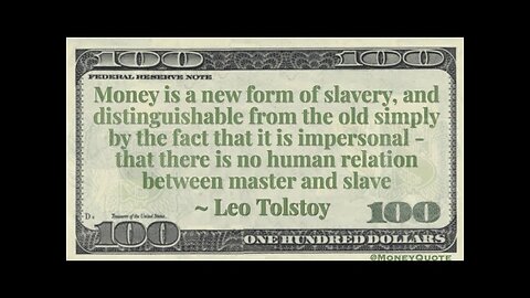 The TRUE Value of Currency...Human Energy