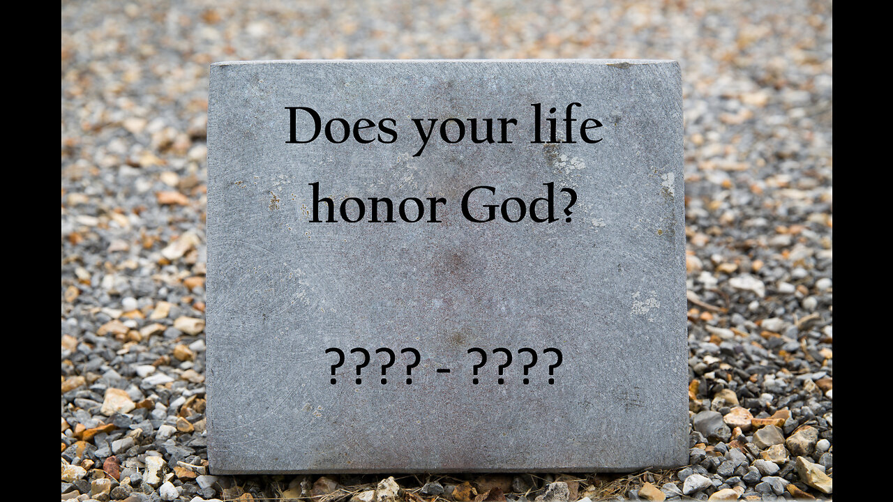 Does your life honor God? | A.W. Tozer, J.C. Ryle, Charles Spurgeon, Jonny Ardavanis