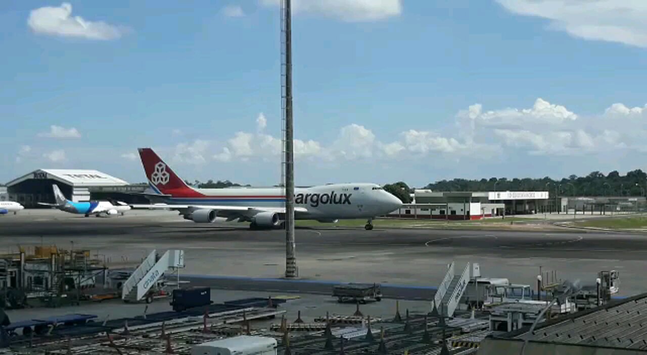 [SBEG Spotting]La belleza del Boeing 747 carguero en Manaus