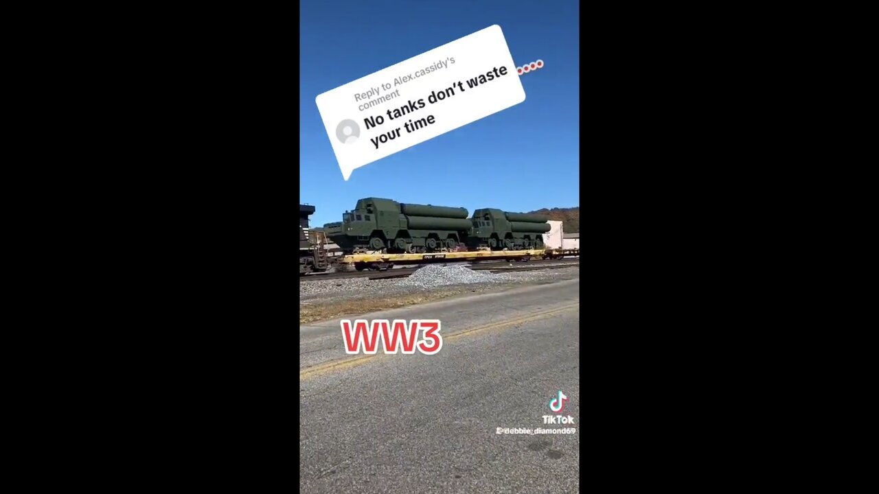 WW3 Update - In the USA, models of the Russian S-300 are being transported somewhere