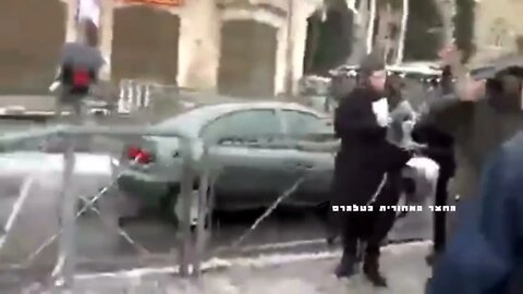 ערבים בירושלים מבצעים פוגרום ביהודים חרדים