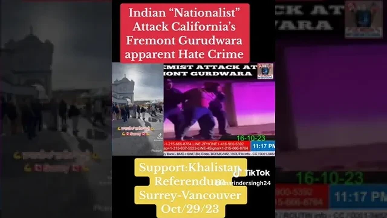 India attacked Sikh Gurdwara in California