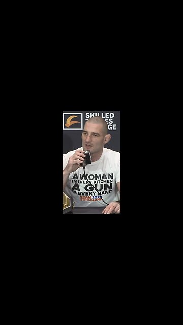 Sean Strickland buries Woke Reporter alive