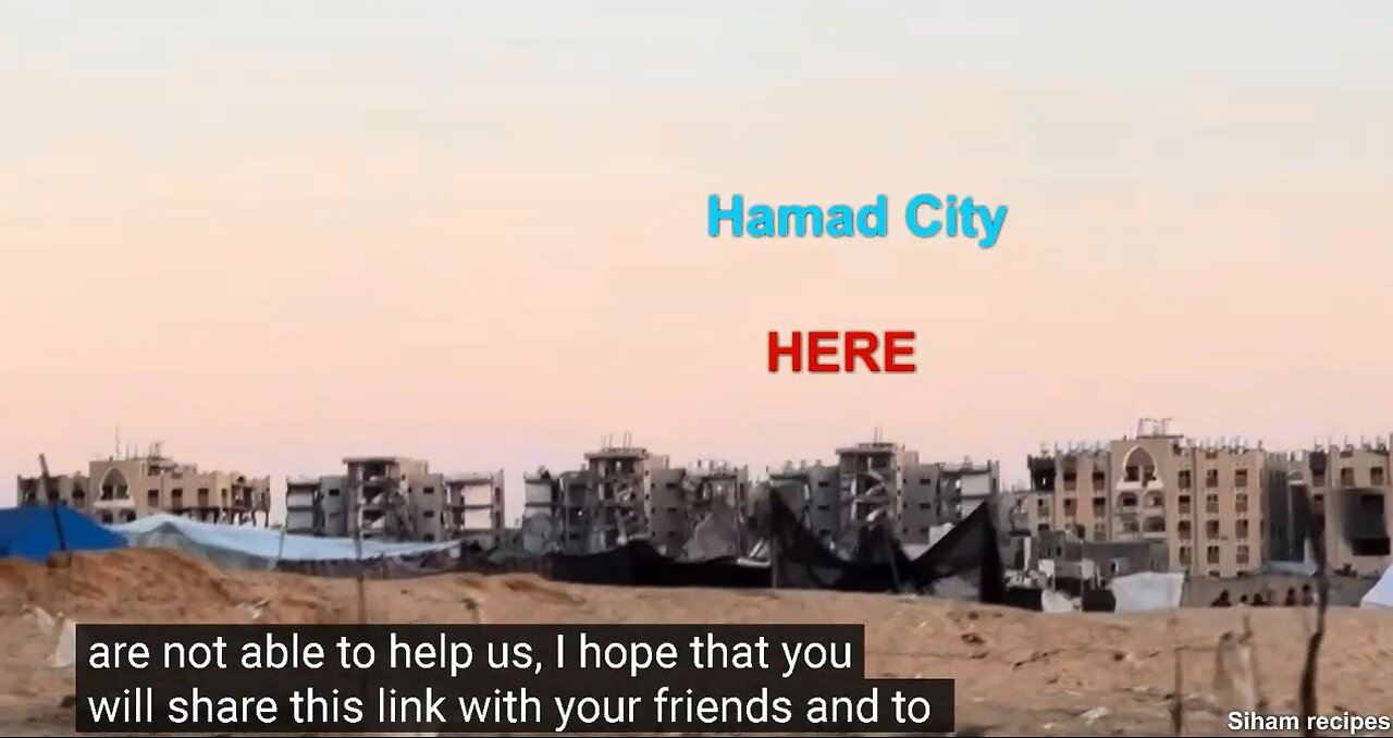 Gaza Drive 2 Weeks Ago Displaced Families in Tents Everywhere