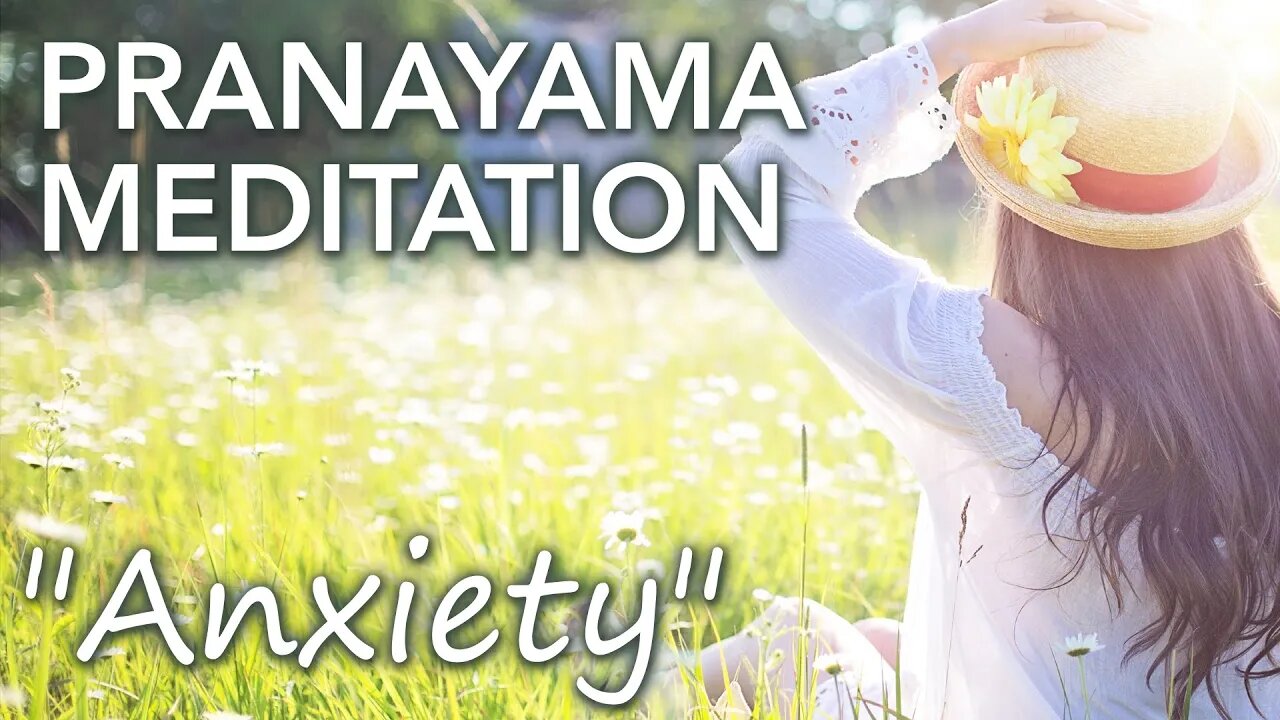 Simple breathing (Pranayama) exercise to release anxiety