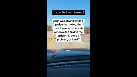 Safe Driver Award