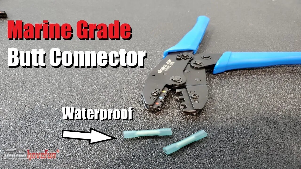 Marine Grade Heat Shrink Butt Connector (How to make a WATERPROOF Connection) | AnthonyJ350