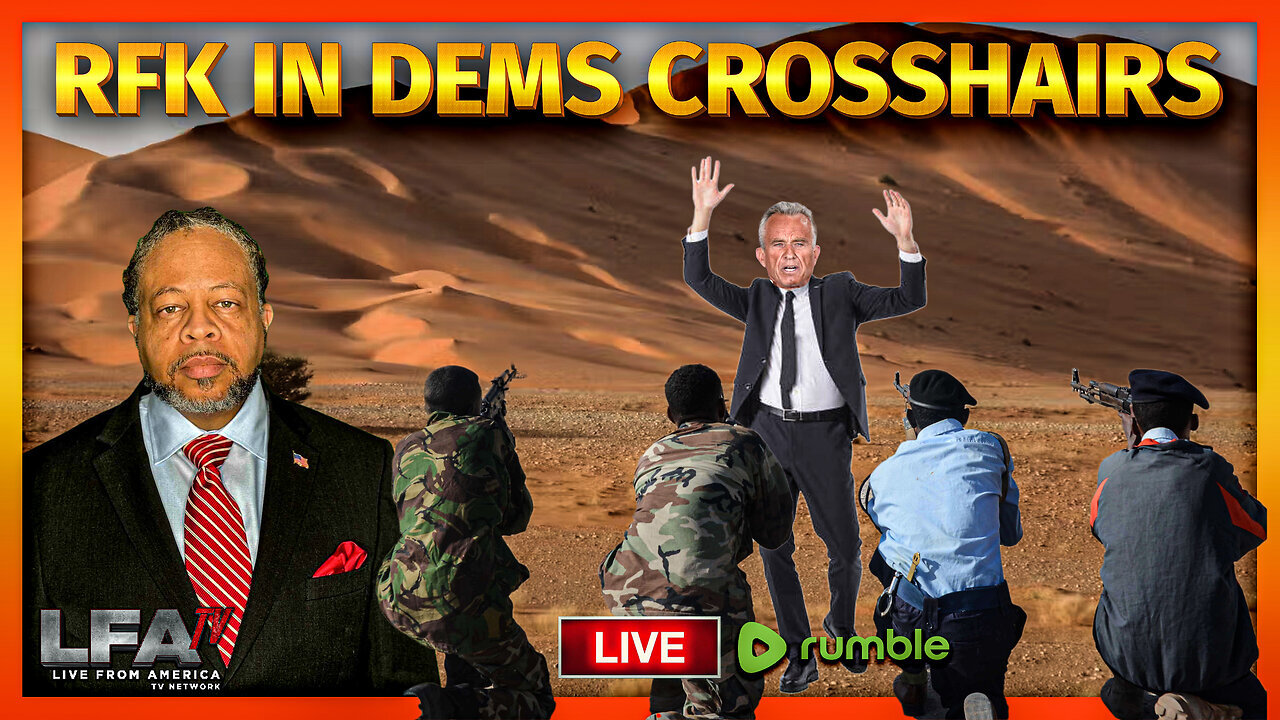 DEMS HAVE RFK JR IN THE CROSSHAIRS | THE SANTILLI REPORT 8/26/24 @4PM