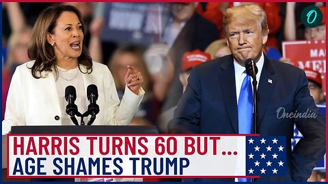 US Election 2024: Age Weaponised in the Race! Harris Enters in 60s While Hurling Jabs at Trump's Age